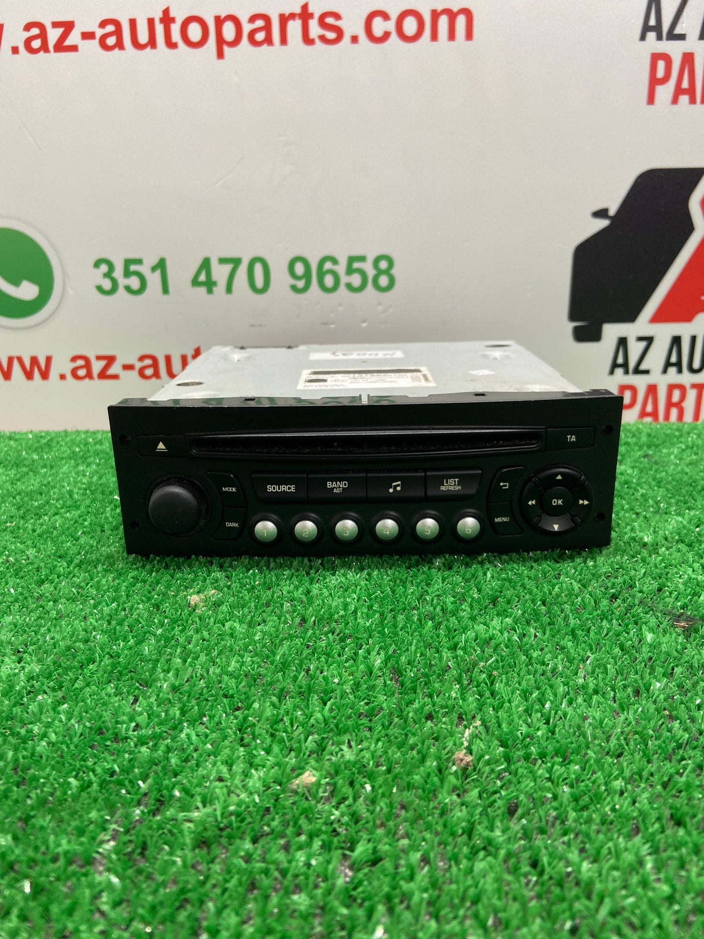 AUTORADIO STEREO PEUGEOT 3 SERIE 2018 98137862XT00 M0093