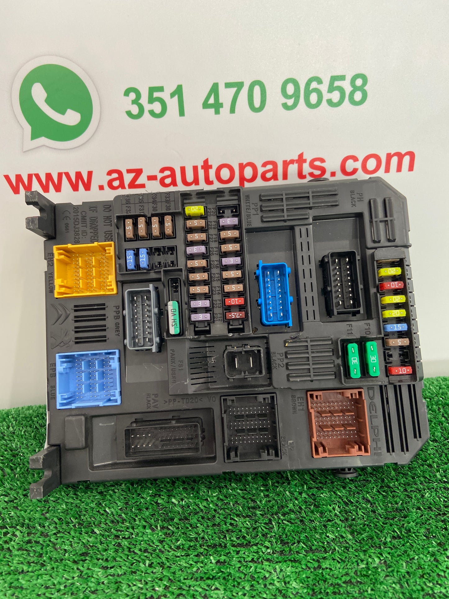 BODY COMPUTER PEUGEOT 208 2020 9830708180-00 M0228