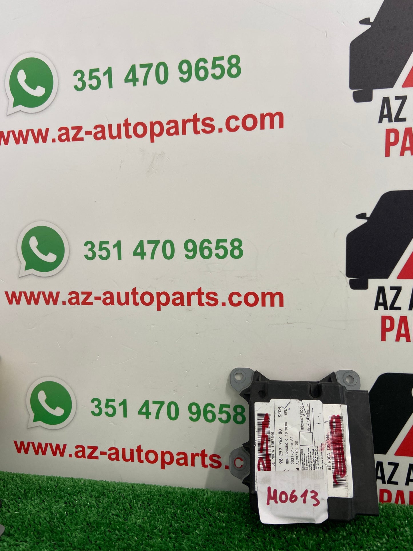 CENTRALINA AIRBAG OPEL CROSSLAND X 2019 9825276280 M0613